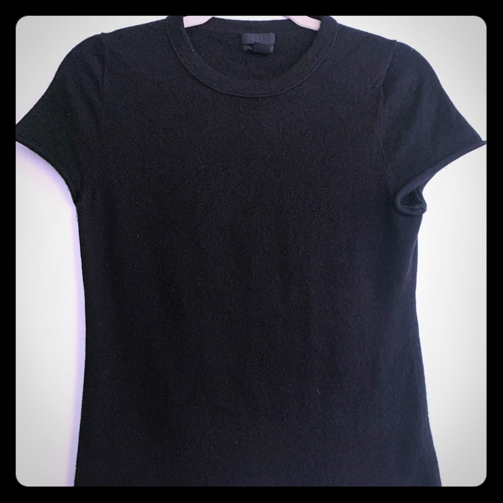 Black J.Crew Cashmere Top Size Medium